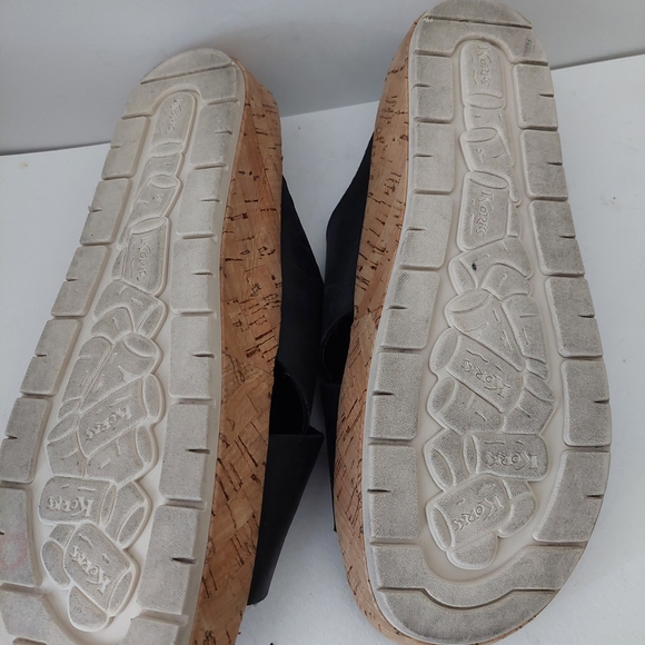 Kork-Ease Navy Criss Cross Cork Sandals Size 8.5 - Picture 4 of 6